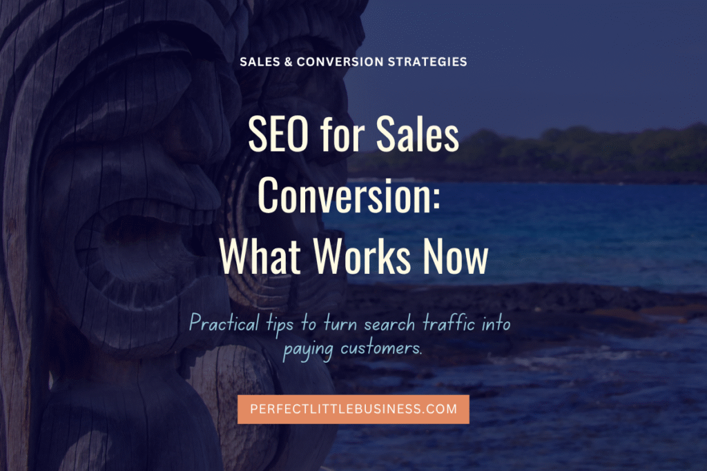 SEO for sales conversion