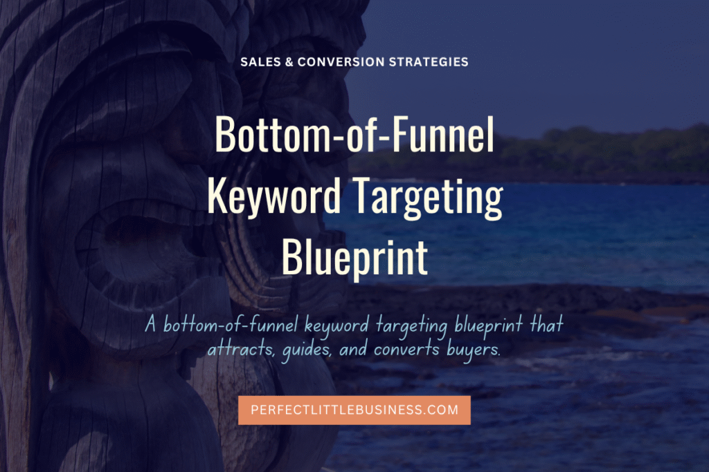 bottom-of-funnel keyword graphic