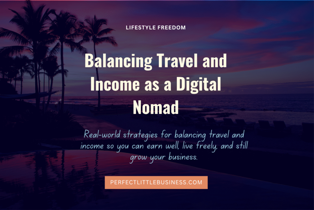 balancing travel and income