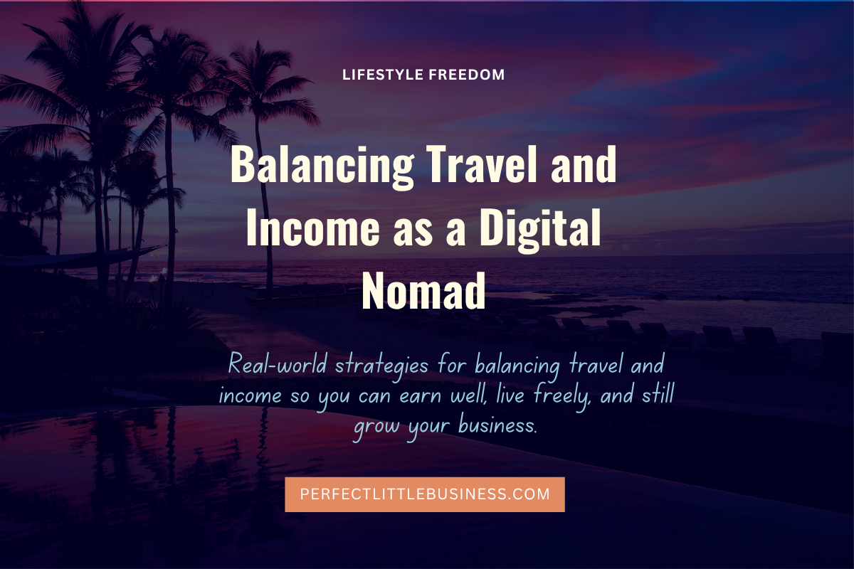balancing travel and income