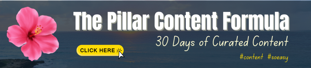 Pillar Content Formula